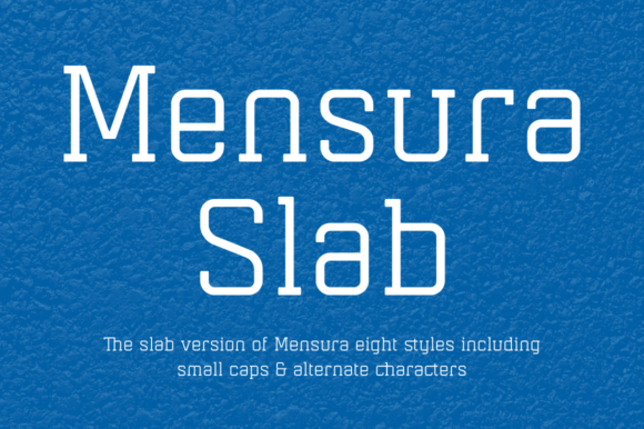 Integrating the Mensura Slab Family into Design and Content Workflows