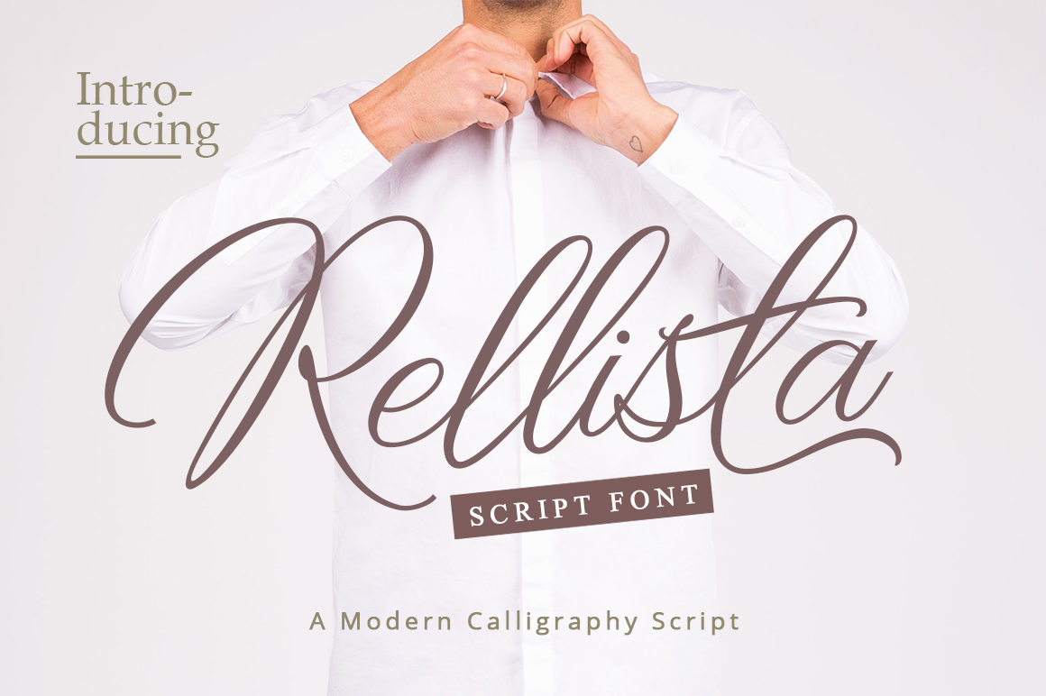 Rellista Script: A Versatile Calligraphy Typeface for Modern Design