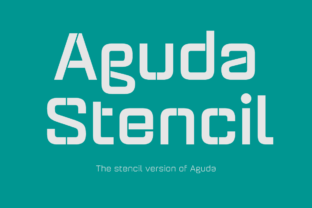 The Aguda Stencil Family: Why This Typeface Matters for Modern Creators